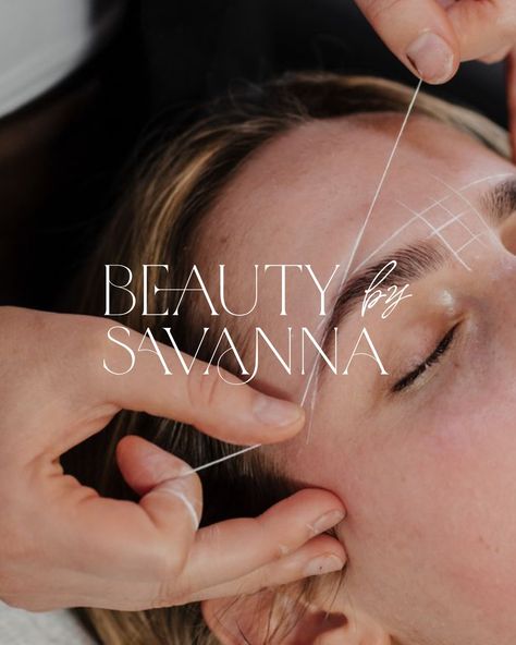 Daring brand identity design for Beauty by Savanna. A brows and lashes beauty salon. 🤍 At Designs by Gabi, we create bespoke, delightful, memorable visual identity designs that truly represent your business values and connect with high-end customers. If you're ready to LEVEL UP inquiry from the link in bio or DM! Let's create a brand identity you'll be proud of! . . . #beautysalon #lashes #brows #beauty #logodesign #beautylogo #lashessalon #browssalon #visualidentity #aestheticsalon #min... Eyebrow Branding, Brow Salon Logo, Brow Logo Design Ideas, Brow Logo Design, Brow And Lash Logo, Beauty Salon Branding, Brand Icon, Lashes Beauty, Visual Identity Design