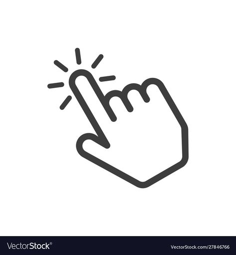 Pointing Hand Illustration, Click Here Button Icon, Click Here Icon, Pointing Finger Illustration, Finger Illustration, Cursor Icon, Hand Icon, Pointing Finger, Pointing Fingers