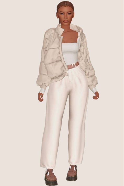 ★autumn season lookbook pt. 2★ ☼ look 1: top | skirt | boots ☼ look 2: top | jacket | pants | loafers | socks ☼ look 3: jacket | pants | uggs ☼ look 4: top | jacket | jeans | boots ty to cc crea… Gucci Cc Sims 4, Sims 4 Cc Cosy Clothes, Sims 4 Cold Weather Outfits, Sims 4 Female Winter Clothes, Sims 4 Autumn Cc Clothes, Sims 4 Fall Outfits, Sims 4 Cc Clean Girl Aesthetic, Sims 4 Vanilla Girl Cc, Sims 4 Fall Cc Clothes