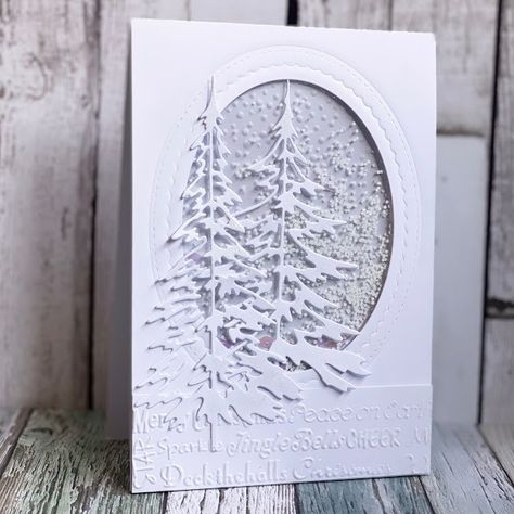 My Paper Epiphany: Another All White Christmas Card White On White Cards Handmade, Black And White Christmas Cards Handmade, All White Christmas Cards, Winter Birthday Cards Ideas, White On White Christmas Cards, Christmas Cards Stampin Up Ideas 2024, Snowflake Cards Handmade, Winter Card Ideas, Christmas Cards Stampin Up Ideas