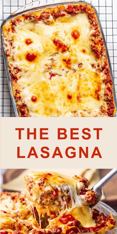 Lasagna With Bechamel, Best Lasagna Ever, Lasagna With Bechamel Sauce, Layered Pasta, The Best Lasagna, Food For Family, Lasagna Recipe With Ricotta, Dinner Gathering, Best Lasagna