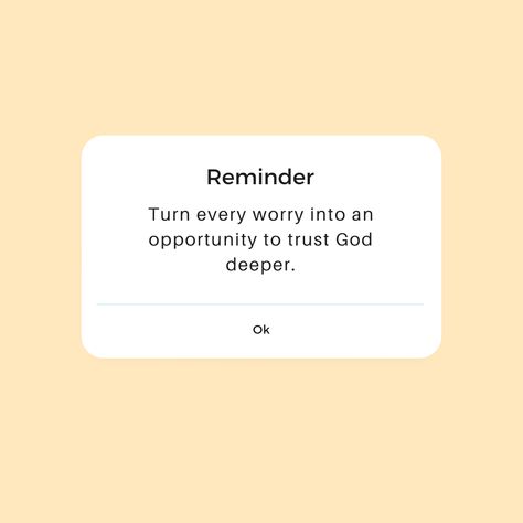 #reminder #remindertoself #yellowasthetic #yellow #pastels #trustgod #trust #trustinthelord #jesuslovesyou #christian #christiangirl #believe #believer #faith #faithingod #godisgood #godisgoodallthetime #godisincontrol #godisgreat Christian Reminders Daily Reminder, Cuteee Wallpaper, Reminder Aesthetic, Faith Reminders, Widget Long, Christian Reminders, Godly Reminders, Encouraging Bible Quotes, Journal Bible Quotes