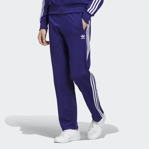 Casual Bottoms, Womens Sports, Purple Outfits, Pants Straight Leg, Pants Men, Firebird, Lifestyle Shop, Adidas Online, Pants Straight