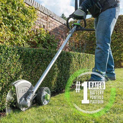 EGO Power+ ME0801 Multi Combo Kit: 8-Inch Edger Attachment & Power Head with 2.5Ah Battery & Charger Included Best Lawn Edger, Lawn Edger, Power Tool Batteries, The Ego, Lawn Edging, Fire Pit Patio, Combo Kit, Wall Treatments, Car Care