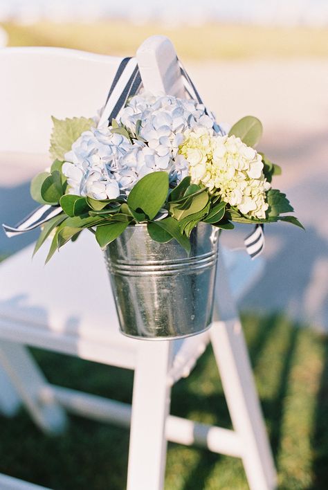 Cape Cod Wedding Decor, Wedding Styles Themes, Wedding Aisles, Church Wedding Flowers, Hydrangea Wedding, Beach Wedding Flowers, Beach Flowers, Cape Cod Wedding, Maine Wedding