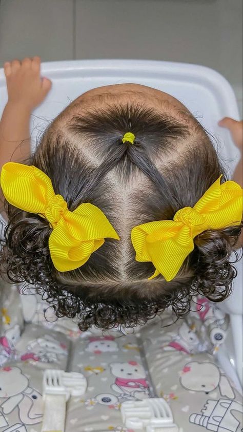 Chic Hairstyles for 6-Month-Olds: Black Babies, Boys & Girls Curly Baby Hairstyles, Baby Curly Hairstyles, Hairstyles For Babies With Short Hair, Easy Toddler Hairstyles Short, Baby Hairstyles Short Hair, Infant Hairstyles, Black Baby Hairstyles, Cutest Hairstyles, Black Baby Girl Hairstyles