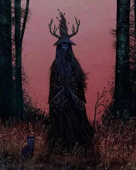 Andy Kehoe, Baba Jaga, Arte Peculiar, 다크 판타지, Witch Art, Fairytale Art, Witch Aesthetic, Arte Fantasy, Black Cats