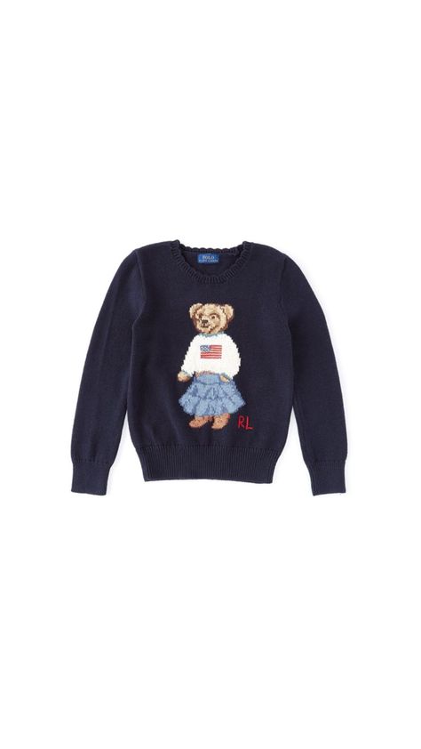 Sweater Ralph Lauren, Polo Ralph Lauren Kids, Polo Ralph Lauren Sweater, Cotton Jumper, Ralph Lauren Kids, Polo Bear, Polo Sport, Polo Sweater, Ralph Lauren Sweater