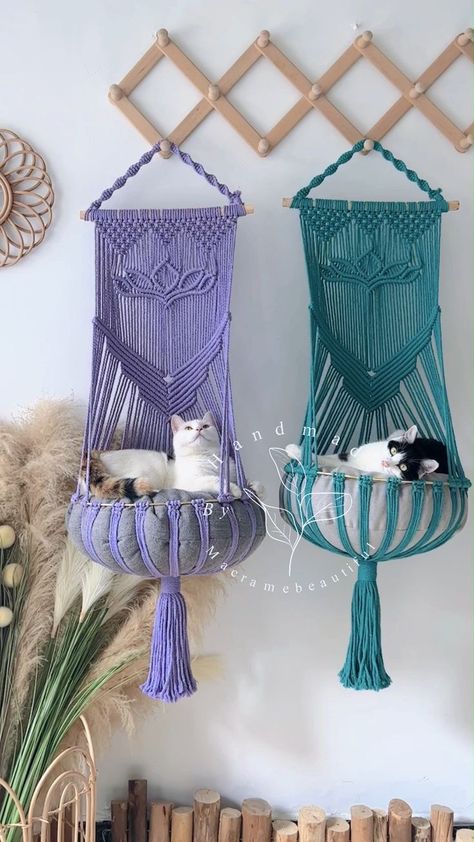 Macrame hammock chair pattern