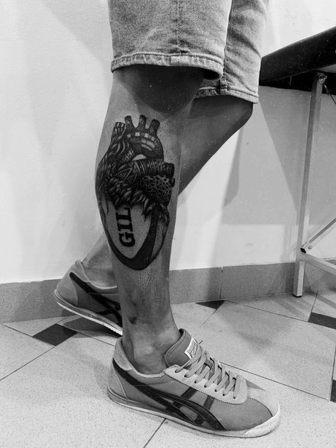 Rugby Tattoo, Leg Sleeve Tattoo Male, Tattoo Male, Tato Tradisional, Tattoo Ideas Males, Thigh Piece, Half Sleeve Tattoos For Guys, Leg Sleeve Tattoo, Calf Tattoo