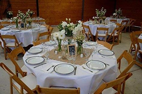 Amazon.com: Burlap Squares, Centerpieces, Fringe Edges 1 Dozen Premium Jute Burlap 20" x 20": Arts, Crafts & Sewing Burlap Centerpieces, Round Wedding Tables, Burlap Napkins, Burlap Tablecloth, Deco Champetre, Burlap Decor, Table Overlays, Burlap Table Runners, Wedding Table Decorations