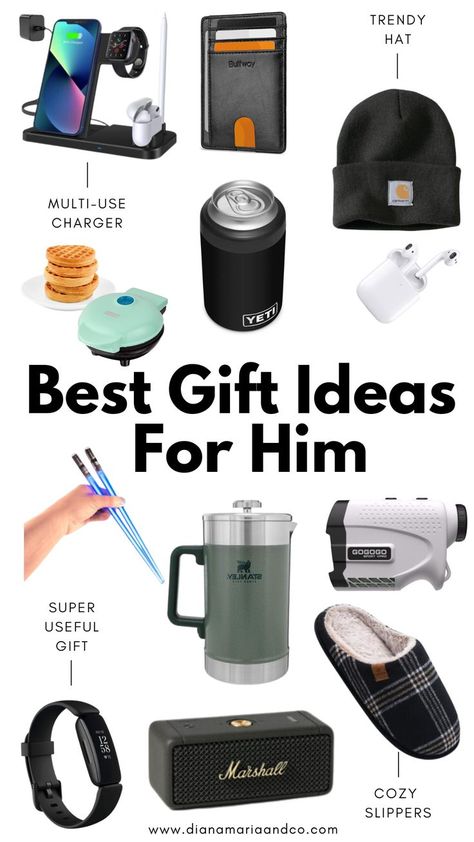 I am obsessed with these gifts for him! I love using these when I'm shopping for my husband for every occassion. There are so many useful and unique gifts to shop! French Gifts, Useful Gifts, Cheap Christmas Gifts, Good Gifts, Last Minute Christmas Gifts, Best Gifts For Him, Trendy Hat, Christmas Gifts For Husband, Guy Friends