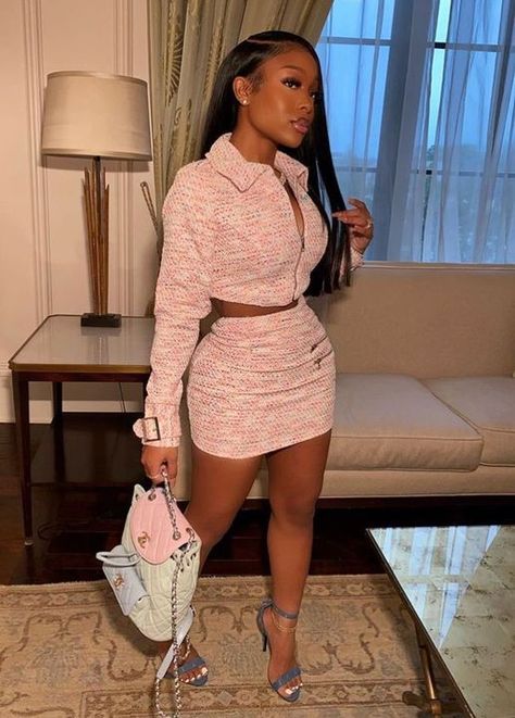 Jayda Cheaves, Jayda Wayda, Cute Birthday Outfits, Boujee Outfits, Cute Swag Outfits, Black Women Fashion, Jennie Lisa, How To Pose, Outfit Goals