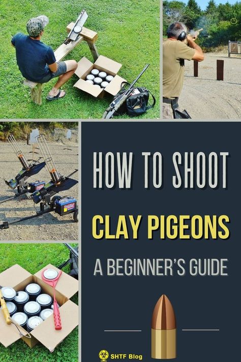 a guide on shooting clay pigeons Clay Pigeon Shooting, Clay Pigeon, Clay Shooting, Trap Shooting, Clay Pigeons, Sporting Clays, The Outset, Bad Habits, Outdoor Fun