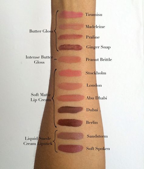 nude lipsticks nyx swatches Nyx Soft Matte Lip Cream Swatches, Nyx Swatches, Shades Of Nude, Magic Lipstick, Nyx Soft Matte Lip Cream, Matte Lipstick Shades, Light Pink Lip Gloss, Nyx Butter, Nyx Butter Gloss