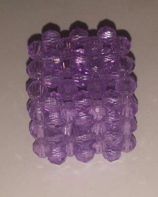 3D Beaded Cube!! : 56 Steps (with Pictures) - Instructables 3d Cube, Bugle Beads, Permanent Marker, Bead Crafts, Nail Polish, Paper Crafts, Ceiling Lights, Beads, Crystals