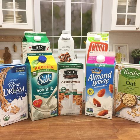 The Best Milk Alternative: We Tested Almond Milk, Coconut Milk and More Best Milk Alternative, Cranberry Pistachio Cookies, Top 10 Healthy Foods, Milk Replacement, Flax Milk, 10 Healthy Foods, Soy Free Dairy Free, Hazelnut Milk, Lactose Intolerance