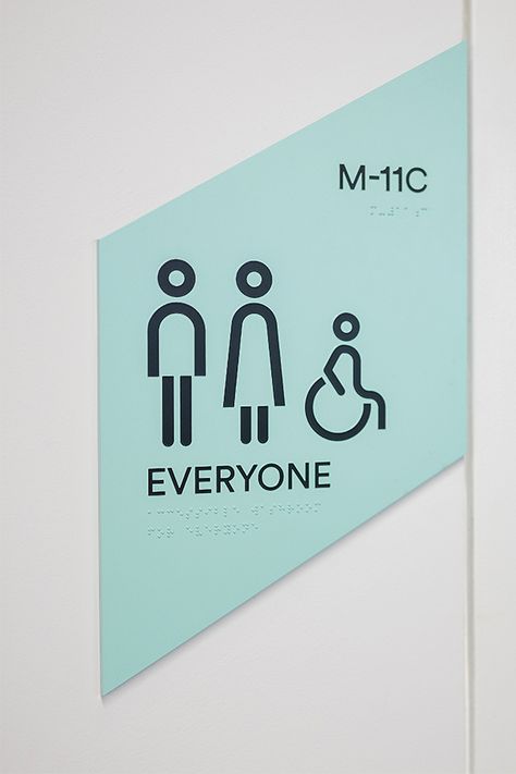 Toilet Wayfinding, Toilet Pictogram, Washroom Signage, Gender Neutral Bathroom, Toilet Signage, Bathroom Signage, Library Signage, Icon Bathroom, Pictogram Design