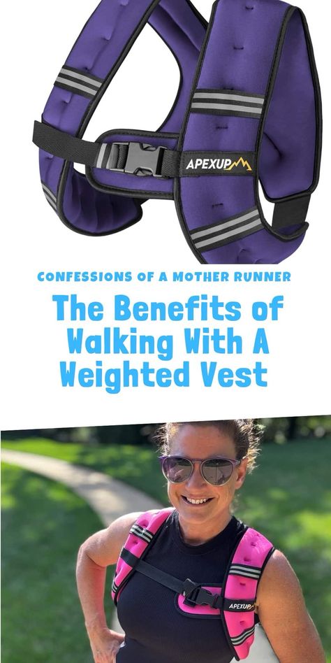 Benefits of Walking With A Weighted Vest Vest Line Workout, Walking With Weighted Vest, Weighted Vest Workout For Women, Diy Weighted Vest, Weighted Vest Diy, Weighted Vest Workout, Weight Vest Workout, Walking With Weights, Health Benefits Of Walking