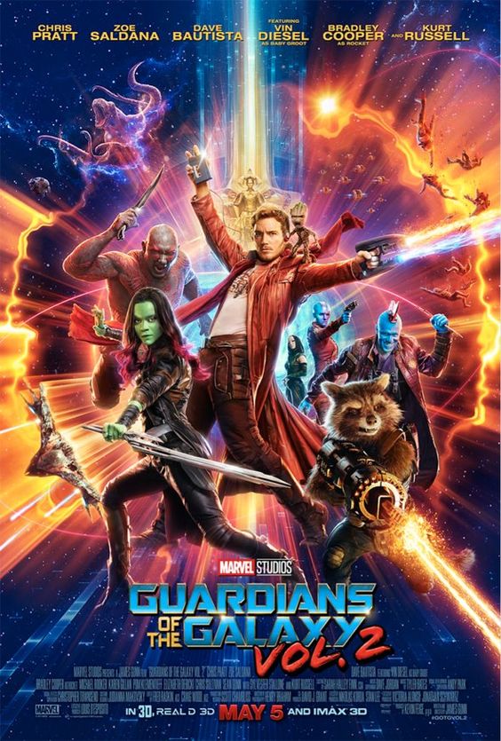 GUARDIANS OF THE GALAXY Vol. 2: Check Out The Awesome New Trailer And Poster For James Gunn's Sequel