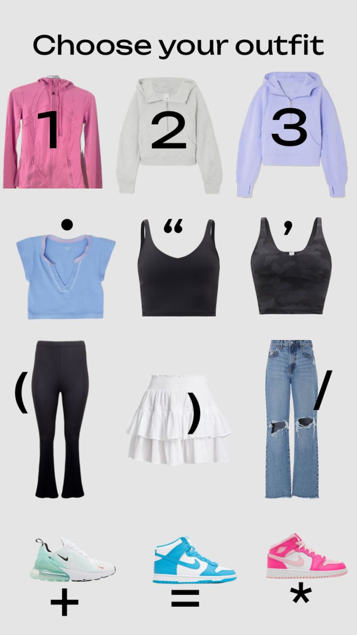 Choose your outfit! Pick Your Outfit, Pick An Outfit, Choose Your Outfit, Sephora Skin Care, Aesthetic Letters, Cute Preppy Outfits, Preppy Outfit, Friend Photoshoot, Your Outfit