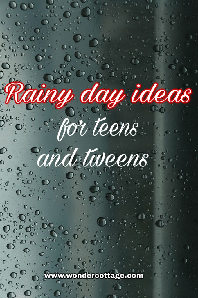 RAINY DAY IDEAS FOR TEENS AND TWEENS Rain Day Activities, Rainy Day Ideas, Rainy Day Dates, Summer Activities For Teens, Rainy Day Games, Fun Rainy Day Activities, Rainy Day Activities For Kids, Floor Is Lava, Day Date Ideas