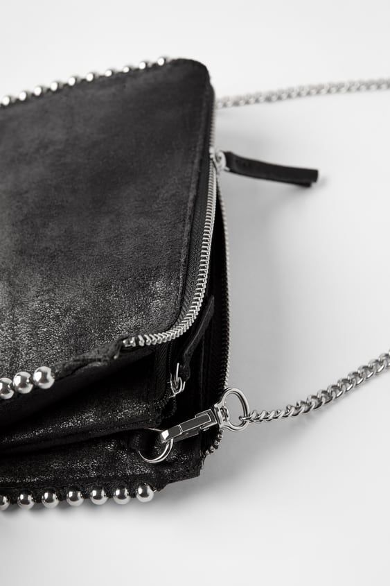 Zara Crossbody Bag, Bag Zara, Black Crossbody Bag, Crossbody Wallet, Black Crossbody, Rebecca Minkoff Mac, Wallet Bag, Black Cross Body Bag, Beautiful Bags