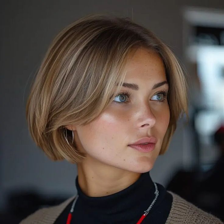 French Bob Long Bangs, Layered French Bob With Bangs, Bob With Face Framing Layers Short Hair, French Bob Side Part, Short Bob Long Bangs, Short Bob With Long Bangs, Face Framing Bob With Bangs, Chunky Bob Haircut, Bob Hairstyles Straight Hair