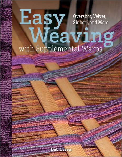 the cover of an easy weaving book