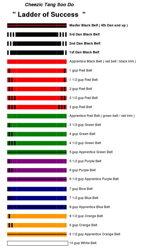 the chart shows how many different colors can be seen in this image