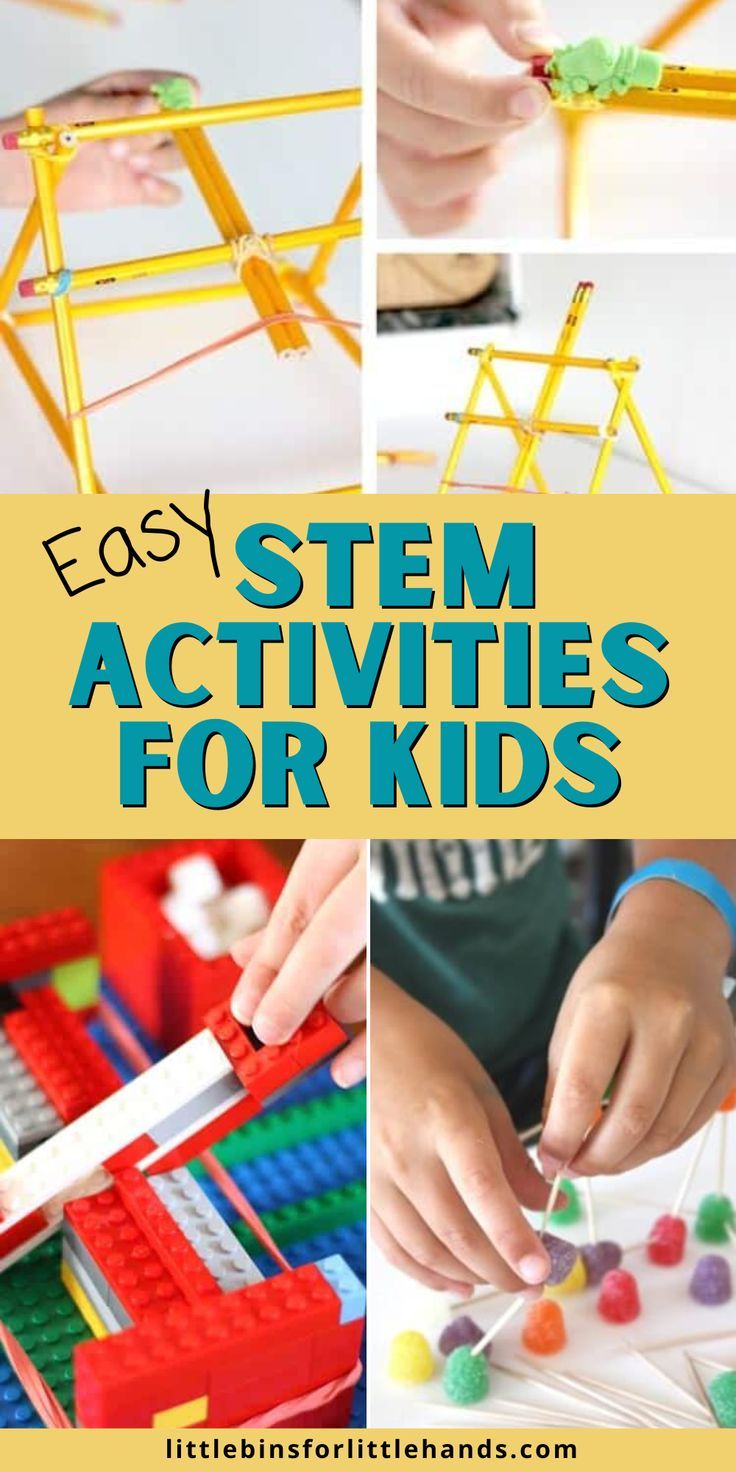 Check out these Easy STEM Activities For Kids. Here are the best simple STEM activities that cost next to nothing and are perfect for kindergarten and elementary kids. These STEM kids activites are great for summer indoor (and outdoor) fun! Lego Stem Activities, Lego Stem, Super Hero Activities, Kids Stem Activities, Homeschool Stem, Stem Activities For Kids, Easy Stem, Boredom Busters For Kids, Stem Projects For Kids