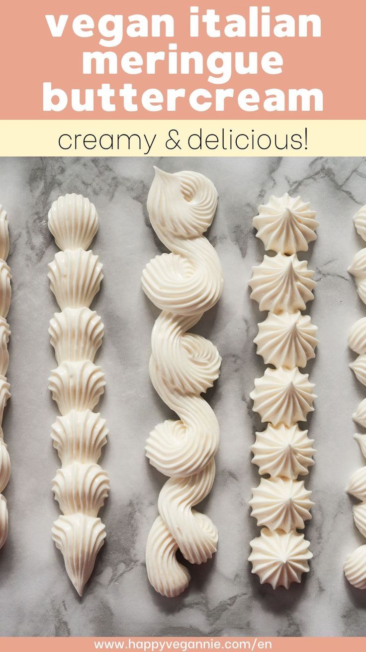 vegan italian meringue buttercream is the perfect treat for any occasion