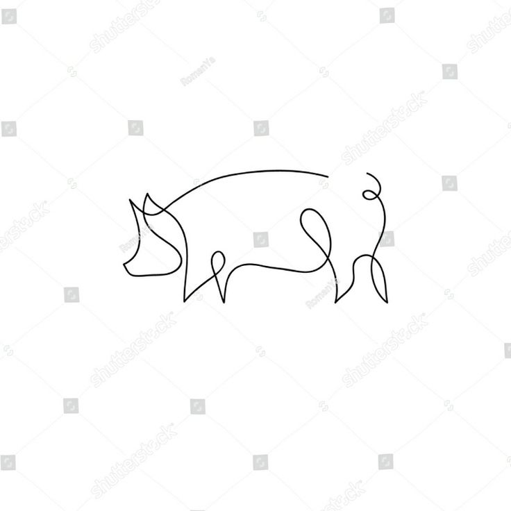 a pig that is standing on its hind legs and looking at the ground with one eye open