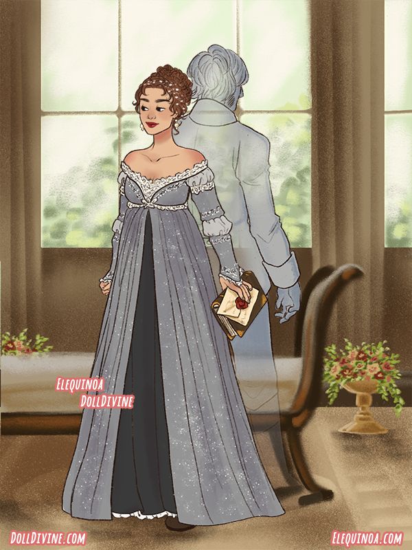 Victorian Dress Illustration, Regency Dress Drawing, Victorian Era Dresses Drawing, Regency Character Design, Bridgerton Art, Angel Dress Up, Regency Era Dress, Bridgerton Oc, Game Of Thrones Dress