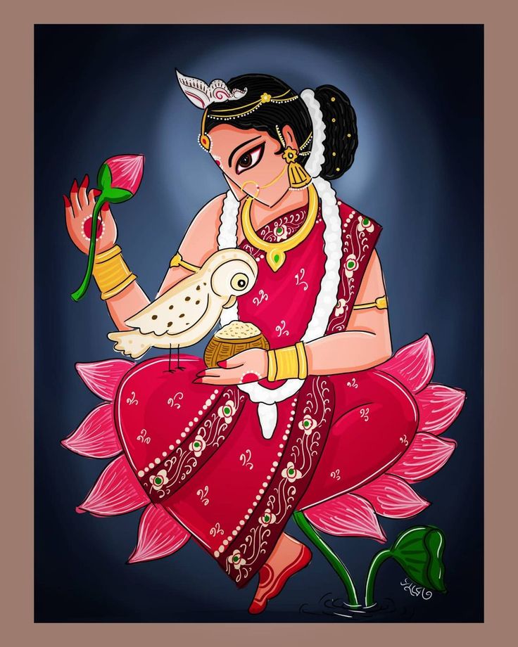 Laxmi Goddess Painting Abstract, Laxmi Canvas Painting, Goddess Laxmi Paintings, Maa Lakshmi Drawing, Laxmi Painting Art, Lakshmi Drawing Art, Durga Abstract Art, Ma Laxmi Drawing, Potochitra Painting