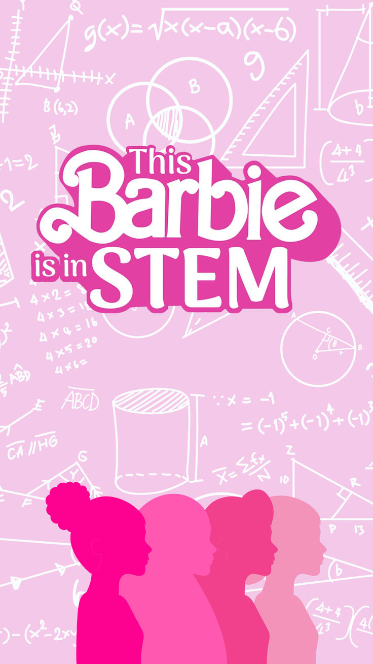 A few different "This Barbie is in STEM" phone wallpapers. 

#phonewallpaper #phonebackground #barbiewallpaper #barbiebackground #stembarbie #sciencebarbie #smartbarbie This Barbie Is A Doctor, In My Barbie Era, Teacher Barbie, Barbie Classroom, Radiography Student, Nursing Wallpaper, Nursing School Inspiration, Tech Girl, Ipad Essentials