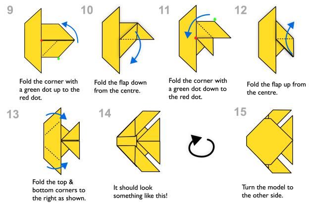 step by step instructions to make origami animals for kids and adults with pictures