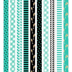 a set of different patterns and designs for scrapbooking, paper crafts or wall hangings