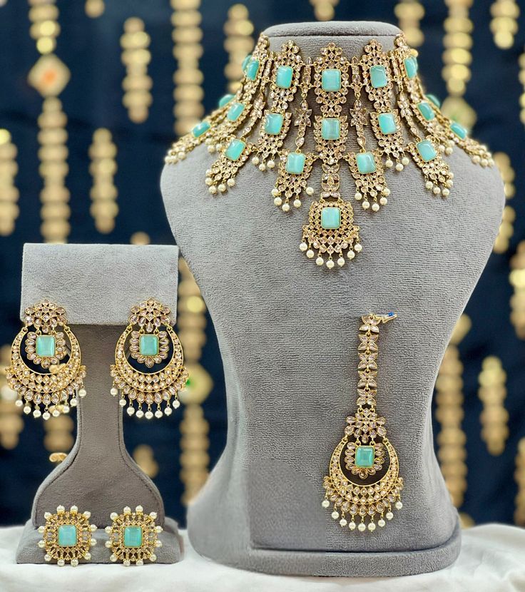 This set is available for preorder in any of the colors pictured! It’s a beautiful Bollywood inspired set and very high in demand so order now! Shipping time - 2-3 weeks Traditional Heavy Sets For Eid, Gold Sets With Meenakari For Designer Wear, Gold Sets With Meenakari Detailing, Heavy Festive Sets For Diwali, Bollywood Festive Heavy Sets, Festive Designer Jewelry Sets With Stone Work, Eid Kundan Chandbali Sets, Designer Eid Sets With Stone Work, Diwali Anarkali Sets With Stone Work