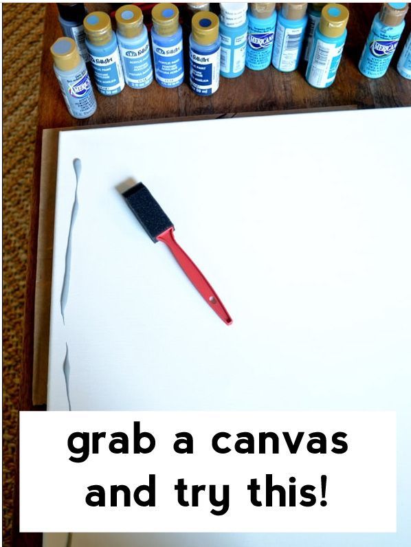 canvas and paints Making Large Canvas Art, How To Make Your Own Canvas Wall Art, Diy Canvas Art For Bedroom, Old Canvas Ideas Diy Projects, Easy Canvas Acrylic Painting Ideas, Diy Bathroom Art Canvas, How To Paint A Large Canvas, Easy Large Wall Art, Diy Upcycle Canvas Art