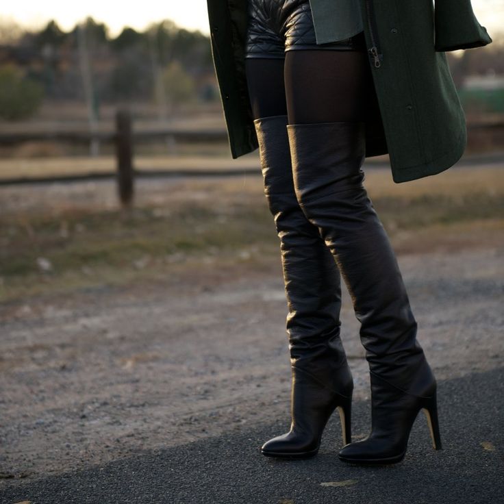 Gorgeous Supple Leather Otk Boots, Can Be Worn Up, Cuffed Down To Reveal Embossed Logo, Or Scrunched Down. Almond Toe, Soft Supple Leather. Worn Once (Too Big). I'm 5'6 1/4" And The Go Over My Knees, But Not Thigh High As Pictured. Perhaps On A Shorter Person It Would Go That High =)) You Can See In The Photos The Bottoms Have Not Been Refinished, The Original Black Layer Isn’t Even Fully Worn Off Yet. These Are Mint Condition, No Scuffs. *Updated Measurements* Size: 39 Heel: 5" + 1/2" Platform Short Person, Otk Boots, Zanotti Shoes, Black Layers, Giuseppe Zanotti Shoes, Embossed Logo, Thigh High, Over The Knee Boots, Thigh Highs