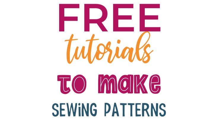 Pattern Making, Fashion & Sewing Tutorials - The Creative Curator