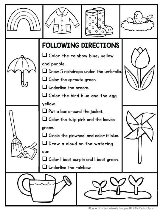 a printable worksheet with pictures of different things to do in the garden