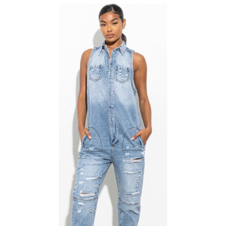 The perfect blend of style and comfort. Made with a non-stretch, oversized fit. Stay stylish and comfortable while running errands or hanging out with friends. 100% Cotton Denim Utility Jumpsuit, Out With Friends, Utility Jumpsuit, Sweater Blazer, Romper Dress, Fall Fashion Outfits, Winter Wear, Resort Wear, Running Errands