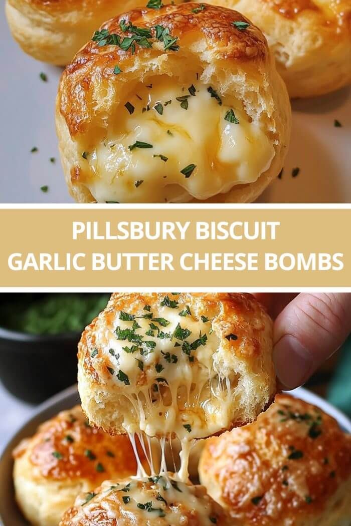 Pillsbury Biscuit Garlic Knots, Pizza Bites With Biscuits Pillsbury, Biscuits Dough Recipes, Recipes With Garlic Butter, Garlic Bread With Biscuit Dough, Pillsbury Garlic Cheese Balls, Cheese Stuffed Biscuits Garlic Butter, Pilsbury Biscuit Garlic Butter Cheese, Pillsbury Biscuit Garlic Butter Cheese Balls