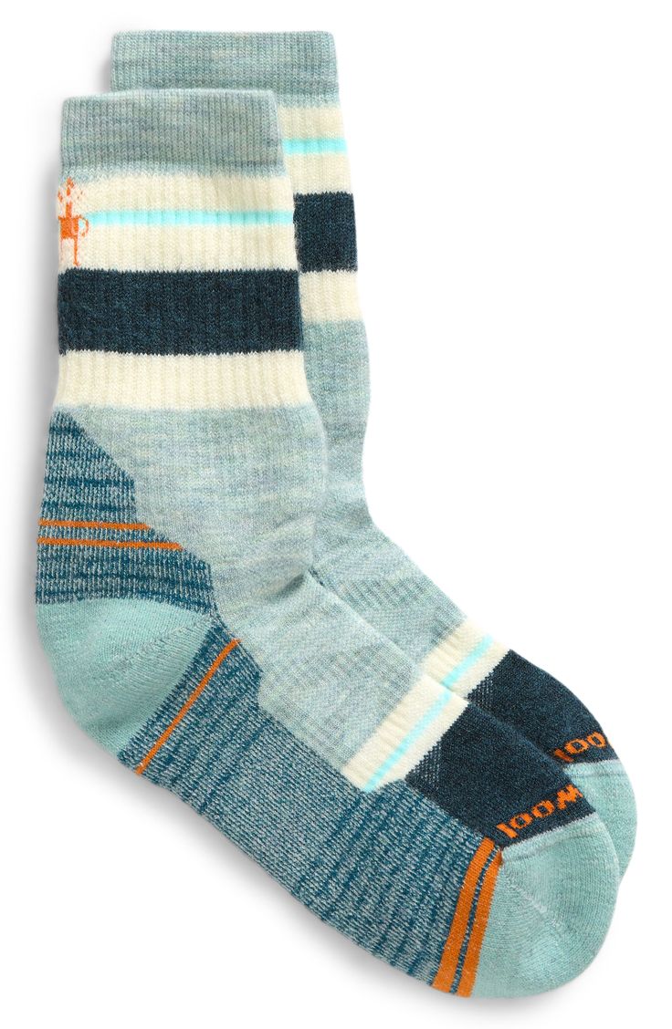 Updated mesh zones and increased durability perfect the adventure-ready fit of these crew-length hiking socks with light cushioning along the entire bottom. Wool/nylon/elastane Machine wash, tumble dry Made in the USA of imported fabric Frock And Frill, Sock Outfits, Hiking Gifts, Hiking Socks, Fall Wear, Hiking Outfit, Gift List, Sport Socks, Fit Check