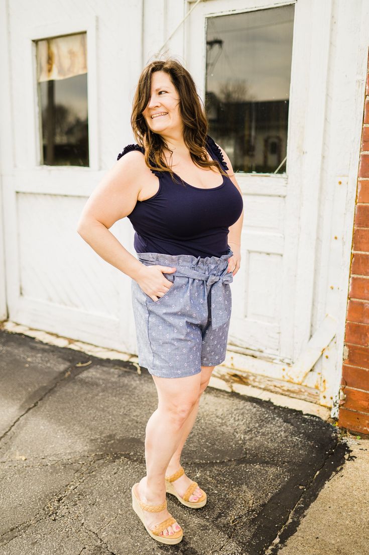 These classic Star Lexi short is the perfect summer piece. The Ladies Navy Zöe top is featured in this photo but we make this gorgeous tank in several colors as well. *Model is wearing a Large in both pieces 🇺🇲Proudly designed and made in America PRODUCT DETAILS & CARE: *100% cotton wovens and 95/5% cotton lycra *Machine wash cold, lay flat to dry Lady L, Lady M, Made In America, Anchors, Perfect Summer, In America, Lay Flat, Ships, Navy