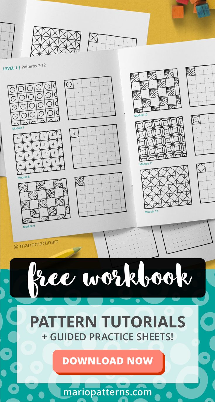 the free printable pattern worksheet for kids to practice their handwriting and drawing skills