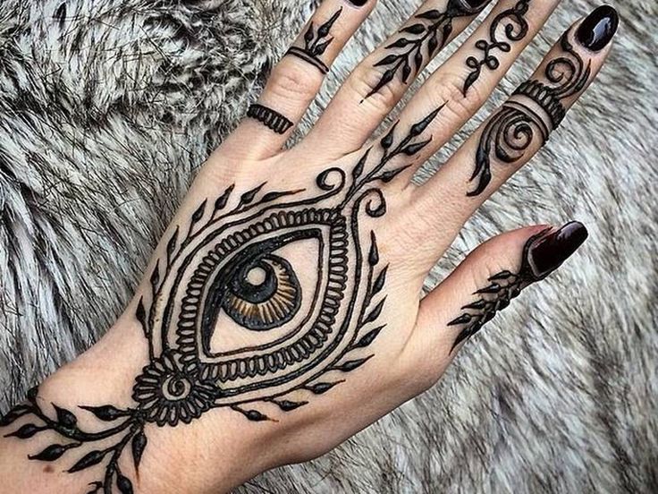 a woman's hand with an all seeing eye tattoo on it