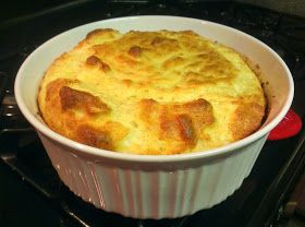 a casserole dish sitting on top of an oven